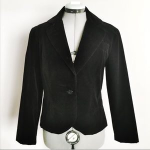 Black Velvety Blazer